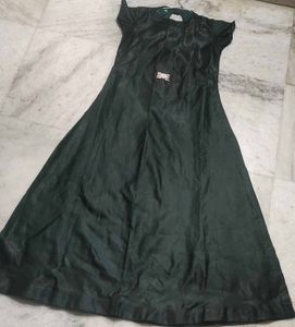 Elegant Green Maxi Dress