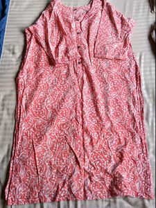 Boho Print Kurti With Pathani Salwar