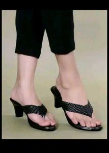 black heels