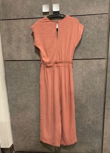Monteau Los Angeles Dusty Rose Wrap Jumpsuit