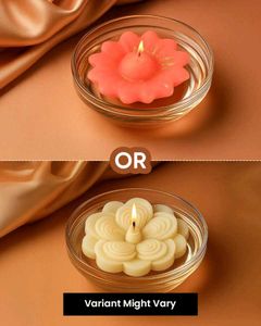 Floating Flower Candles