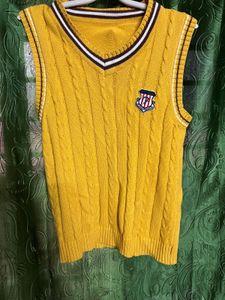 Classic Yellow Sweater Vest