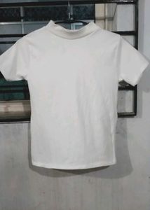 Girl's White Top🤍