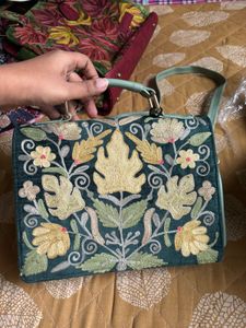 Embroidered Handbag