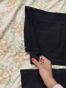 charcoal black jeans