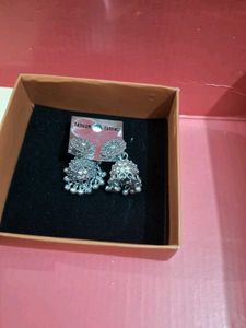 cute silver earrings