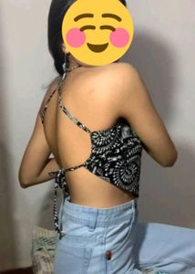 Summer Backless Top