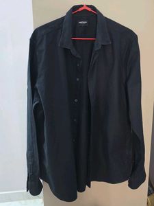 Men's Black Long Sleeve Shirt
