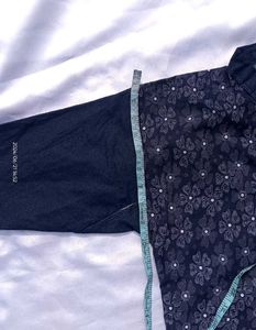 Stylish Blue Floral Kurta