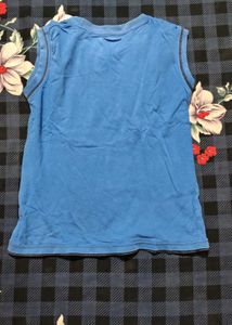 Blue "75Y New York" Graphic T-Shirt