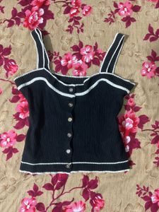Cute Black Tank Top