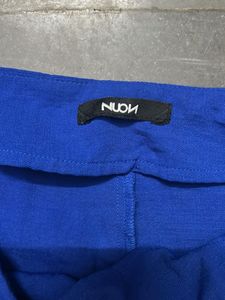 Bright Blue Wrap Skirt