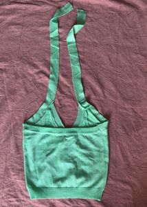 Mint Green Halter Neck Top