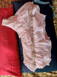 Zara Ruffled one-Shoulder Top