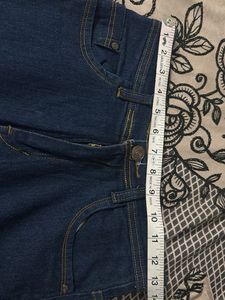 Women's Ripped Blue Denim Jeans