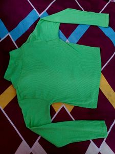 Bright Green Pullover