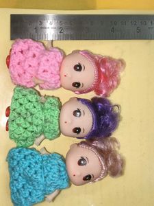 Set of 3 Cute Dolls