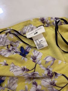 Yellow Floral Printed blouse
