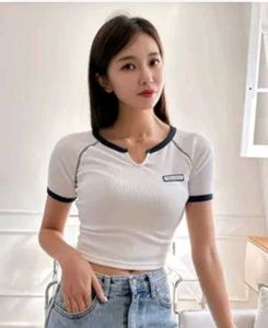 Cute Cropped White Top