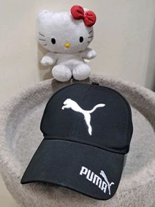 Puma Black Logo Cap