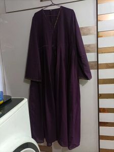 Elegant Purple burkha nakab