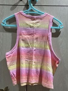 Tie-Dye Crop Tank Top