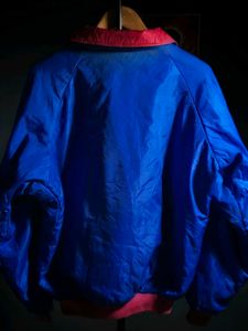 columbia multiside Blue &amp; Red Zip-Up Jacket