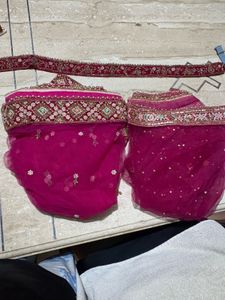 Stunning Embroidered Velvet Lehenga