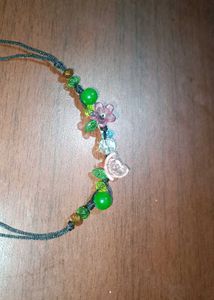 Floral Beaded Bracelet