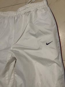 Nike White Track Pants