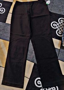 Formal Black Straight Leg Pants