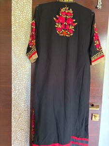 Handwork Embroidered Black suit set