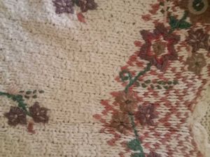 Vintage Floral Knit Sweater