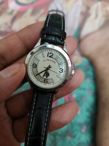 Mens US Polo Assn USC50020 LG Classic Silver Tone