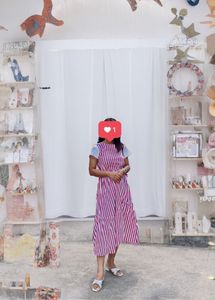 Striped Maxi Dress