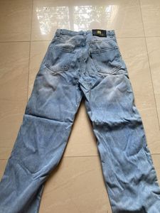 Ripped Wide Leg Jeans light used
