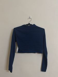 Cropped Long Sleeve "Brooklyn" Top