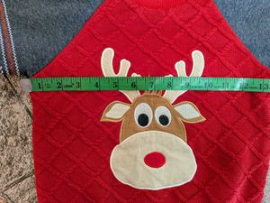 Reindeer theme kids sweater