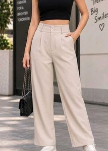 korean Stylish Wide-Leg Trousers