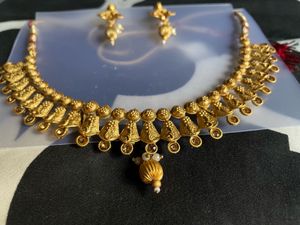 Antique Gold Toned Jewellery set