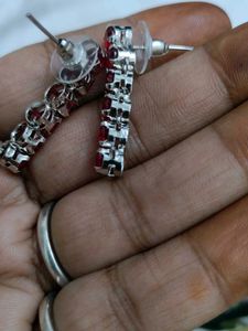 AD Ruby Sleek Necklace