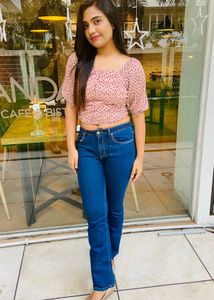 Chic Polka Dot Mesh Top