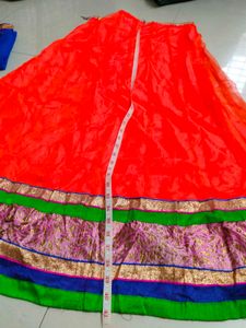 net lehnga choli