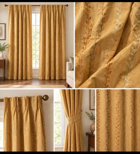 Silk Curtains (Set of 2)