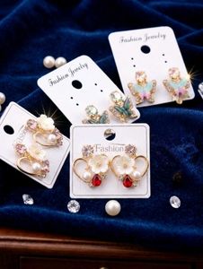 Combo Offer 💥Butterfly &amp; Flower Stud Earrings