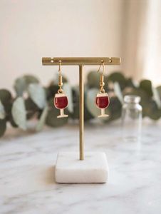 Cute Wine Glass Earrings