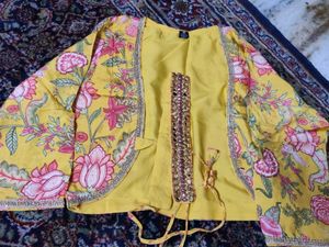 38 Bust-Pure Crepe Gown with Jacket