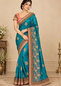 Heavy Saree With Blouse