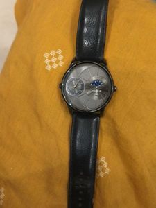 Stylish Men's Watch with Moon Phase