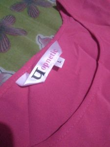 Pink Sleeveless Top